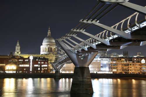 Millennium Bridge to St Paul's