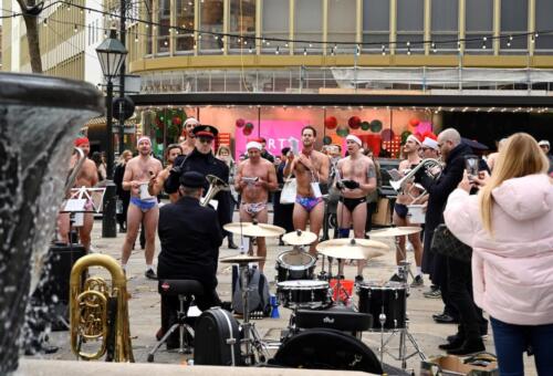 David Hicks - Carol Singers with Salvation Army Sloan Square